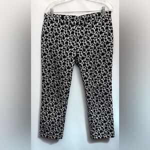 $325 JOSEPH Pants Women’s EU40 UK12 31x25” Crop Wool Stretch Flat Front Straight